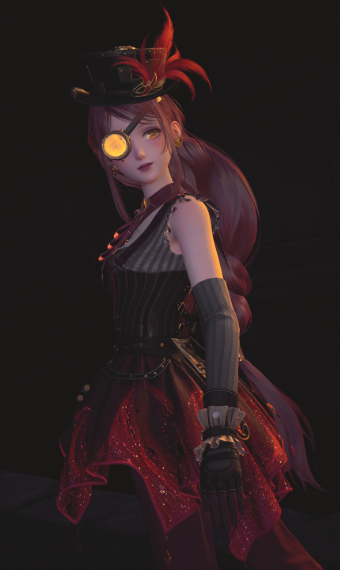 red steampunk image