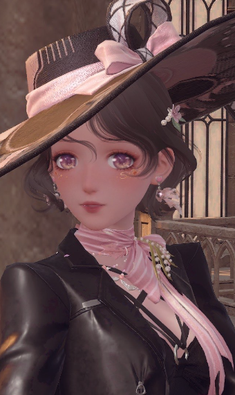 Pink and Black Girly image