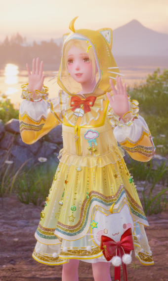 Nikki becoming Momo image