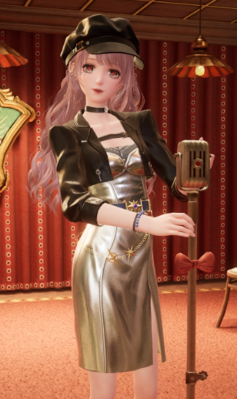 leather lady image
