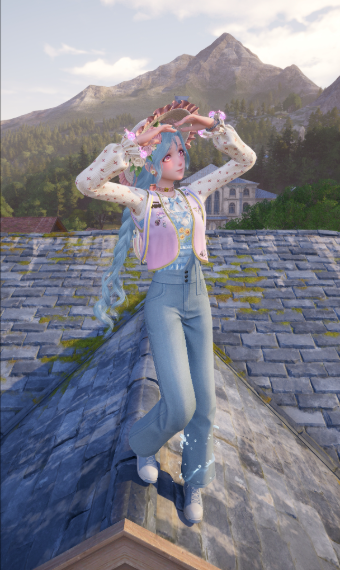 Pink and Blue -  Personal Challenge image