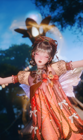 Autumn born fairy image
