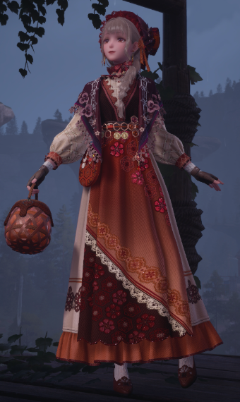 Folk in red image