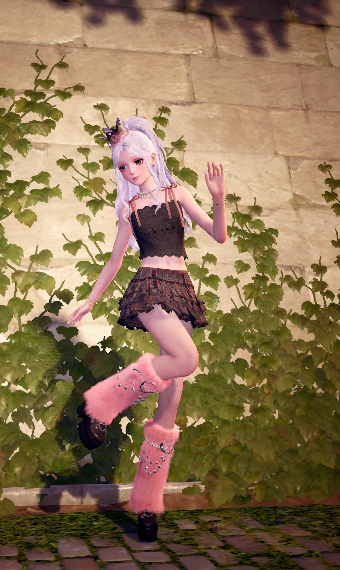 City girl in a small town image