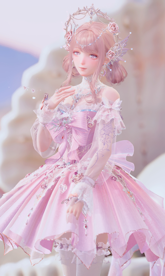 pink ribbon eel image