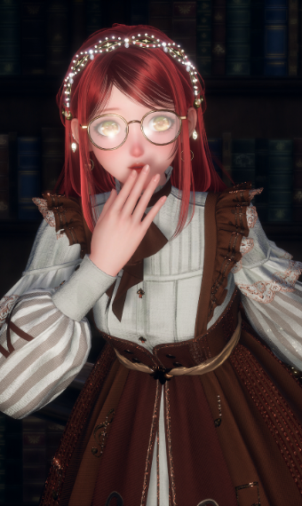 Excited Bookworm image
