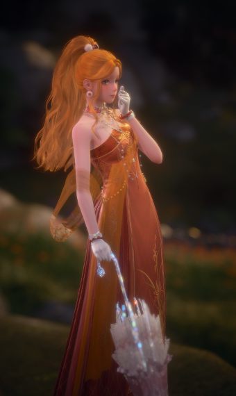Warm summer night image