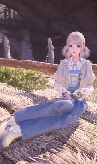 Gentle country girl image