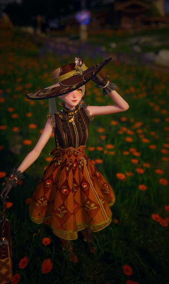 Elegant lady image