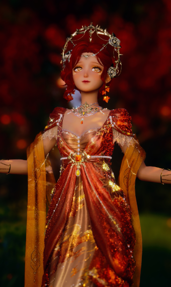 Goddess of the Fallen Leaves image