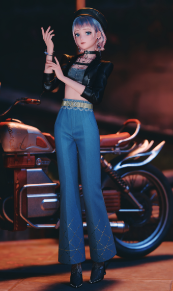 Urban biker image