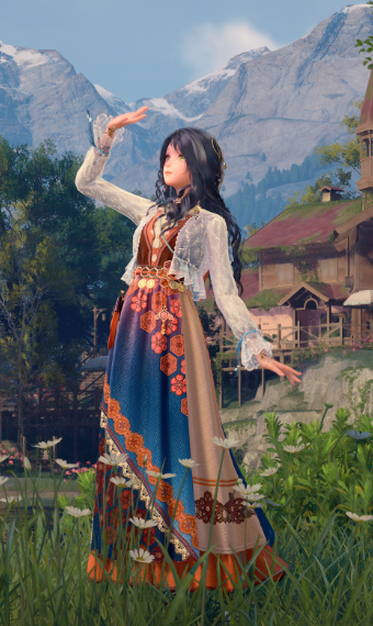 Local village girl! image