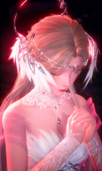 silvergale in pink and white image