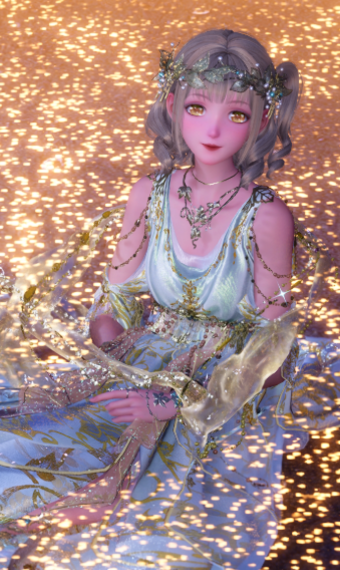 Aglaea - 'Bathed in Gold' image
