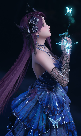 Flutter storm dark princess image