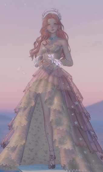 pink sunset image