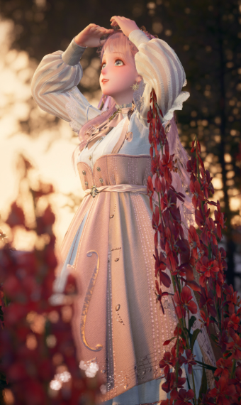 Rosy bonnet image