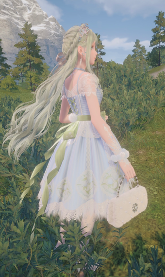 Grasspom dress image