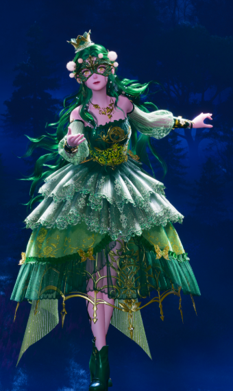 Green Masquerade image