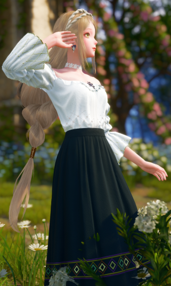 Village beauty image