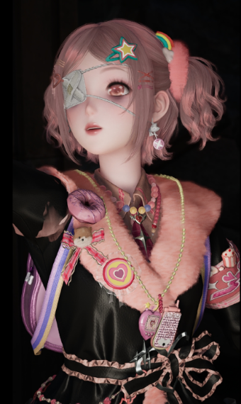 pink n black image