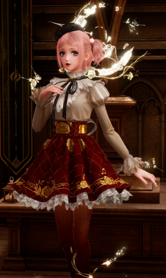 Lady in the Mysterious Church image