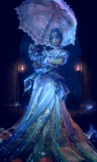 Haunted Masquerade [Blue Version] image