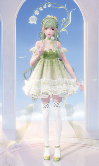 Green Magical Girl image
