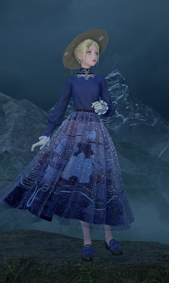 Dignified lady image
