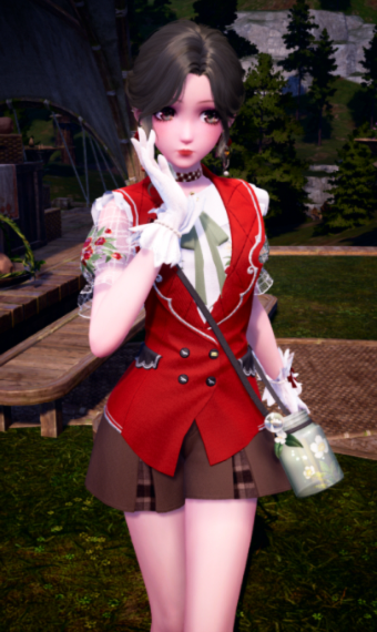 I love the red vest image