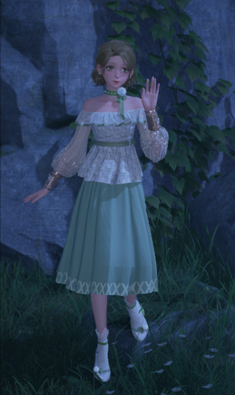 spring dress image