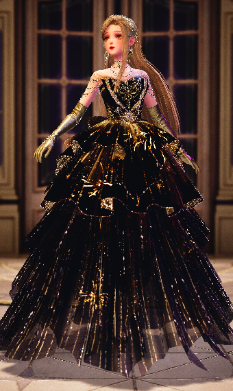 Black & Gold Ball image