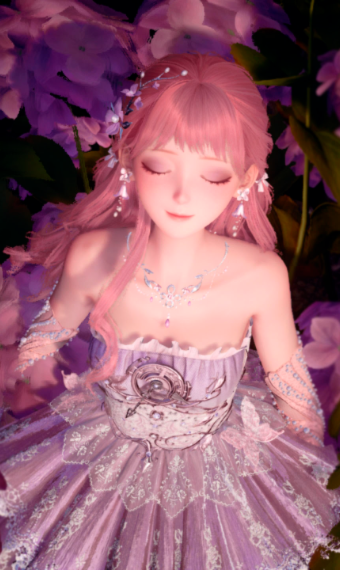 Showy flower of the past image