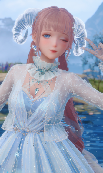 Crystal sheep image