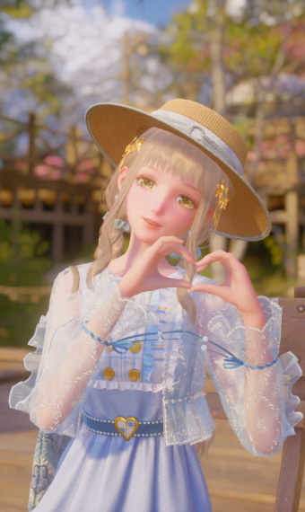 June blue image