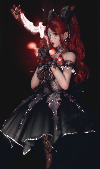 crimson swan ballerina image