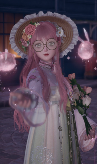 Pink blossoms image