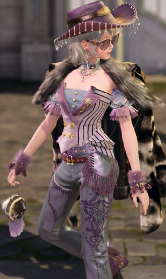 Purple Gambling Queen image
