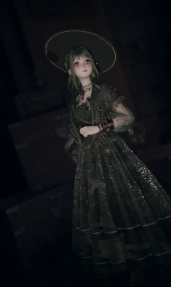 green witchery image