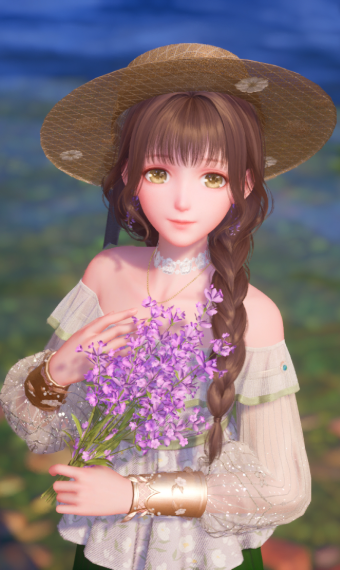The Lady with Lavender image