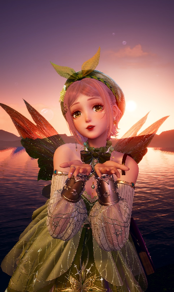 green fairy dust image