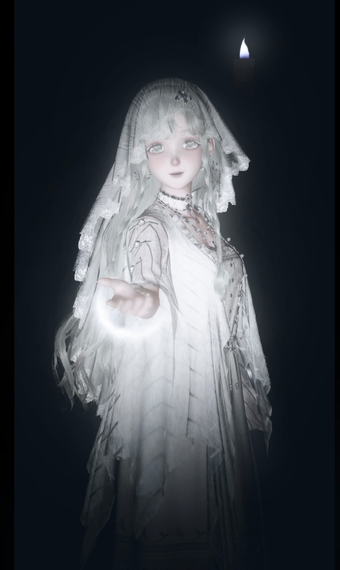 Lonely ghost image