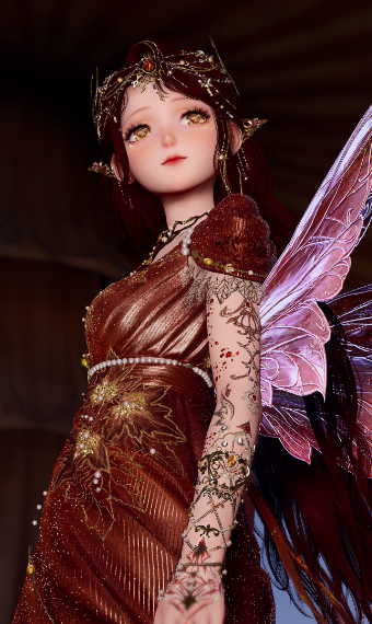 Autumn fairy image