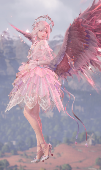 Feather Pink Fairy image