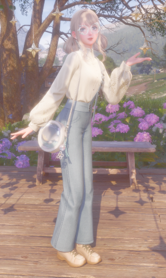 Bubble girlie image