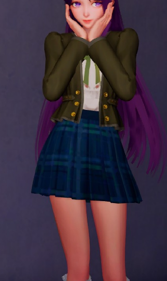 Yuri from DDLC image