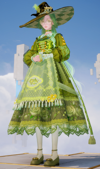 Green witch image