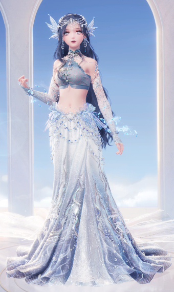 Snowy Mermaid image