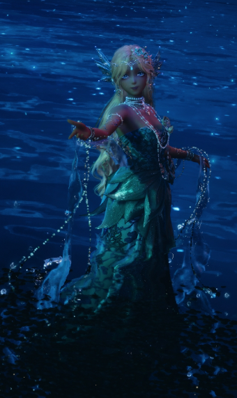Portia Nereid - True form image