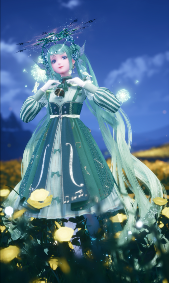 MIKU ... looking fresh! image